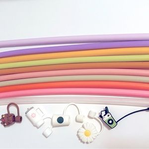 Stanley Replacement Straw bundle. Assorted colors.